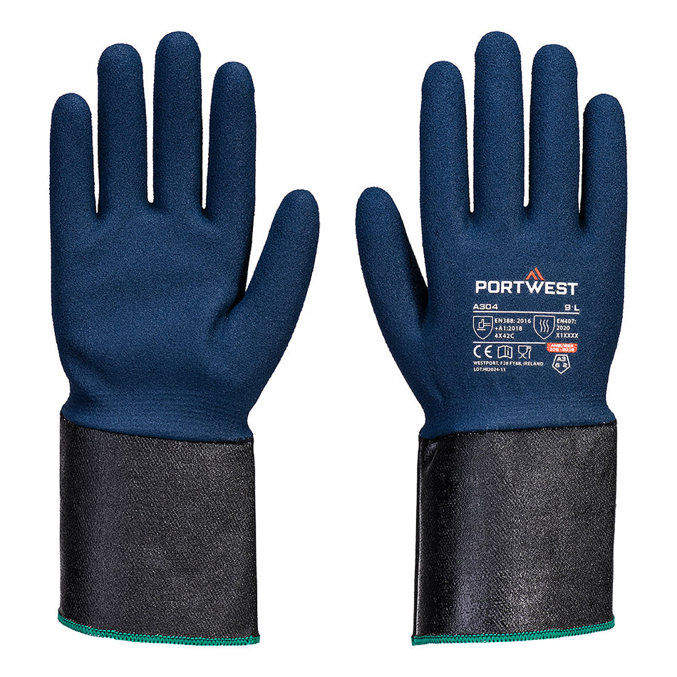 Portwest Grip C13 Nitrile Foam Extend Cuff Glove