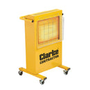 Clarke 6920258 Contractor Devil 371PD 2.4kW Quartz Halogen Infrared Heater (110V)
