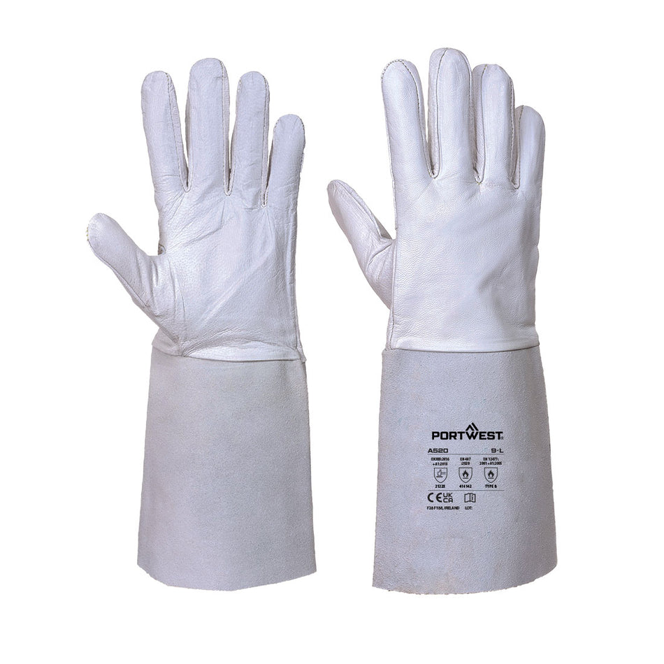 Portwest TIG Welders 85 Grain Leather Gauntlet