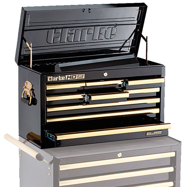 Clarke 7638028 CBB209BGC HD Plus 9 Drawer Tool Chest (Black & Gold)