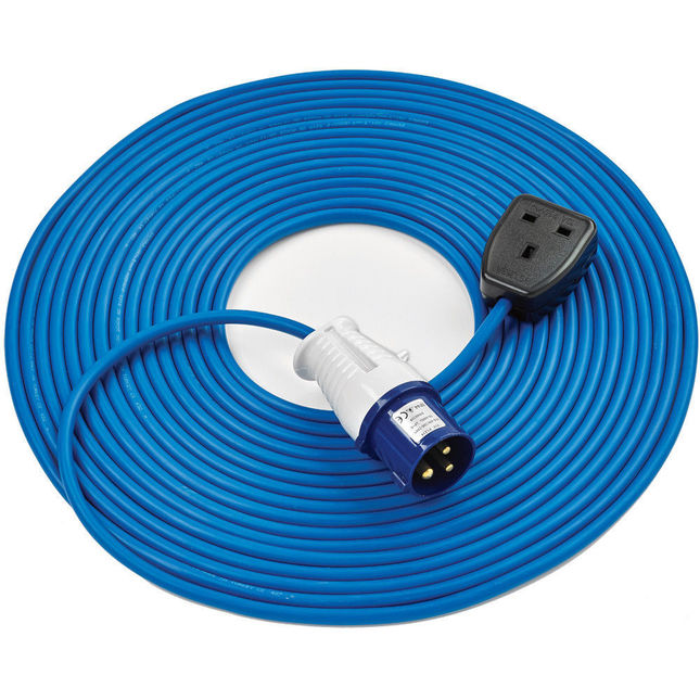 Clarke 3220852 EL16-B 14m 16A Plug to 13A Socket Extension Lead (230V)