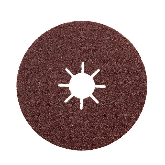 Clarke 6502401 Aluminium Oxide Fibre Backed Discs  115x22mm  5 Pack