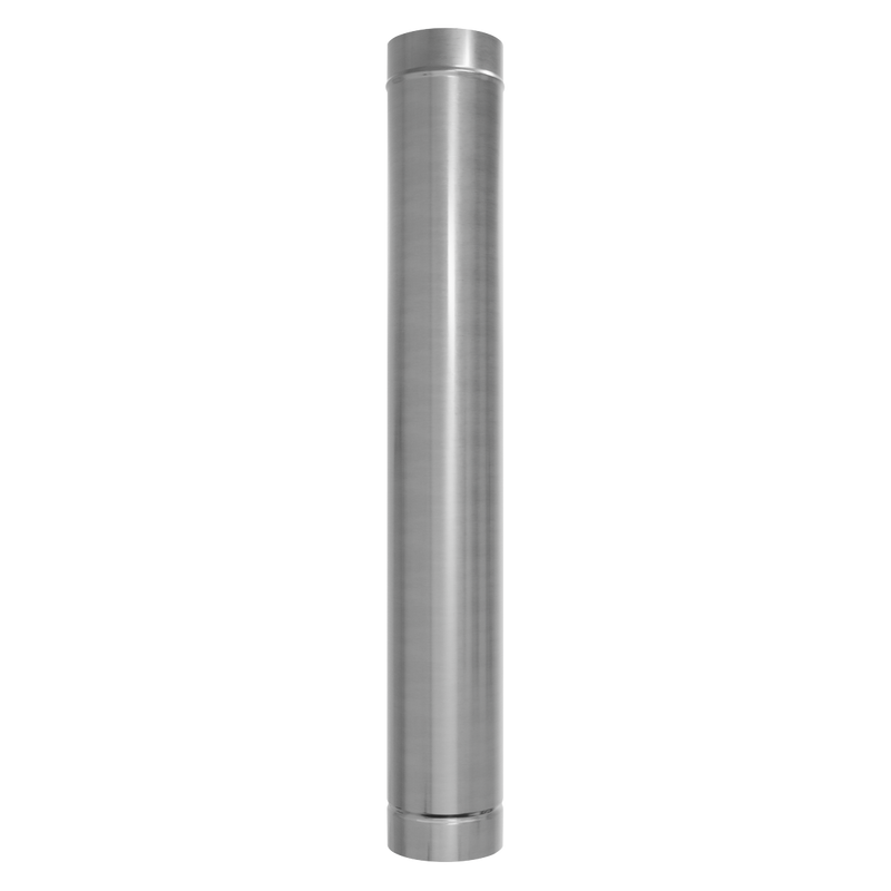 SEALEY ABI1000AK2 Stainless Steel Exhaust/Flue End Pipe for ABI600 & ABI1000 120 x 1000mm