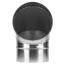 SEALEY ABI1000AK3 Stainless Steel Exhaust/Flue 90¡ Bend for ABI600 & ABI1000 120mm