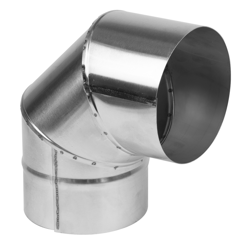 SEALEY ABI1000AK3 Stainless Steel Exhaust/Flue 90¡ Bend for ABI600 & ABI1000 120mm