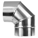 SEALEY ABI1000AK3 Stainless Steel Exhaust/Flue 90¡ Bend for ABI600 & ABI1000 120mm