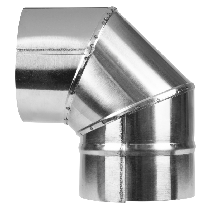 SEALEY ABI1000AK3 Stainless Steel Exhaust/Flue 90¡ Bend for ABI600 & ABI1000 120mm