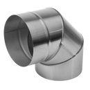 SEALEY ABI1700AK3 Stainless Steel Exhaust/Flue 90¡ Bend for ABI1700 150mm