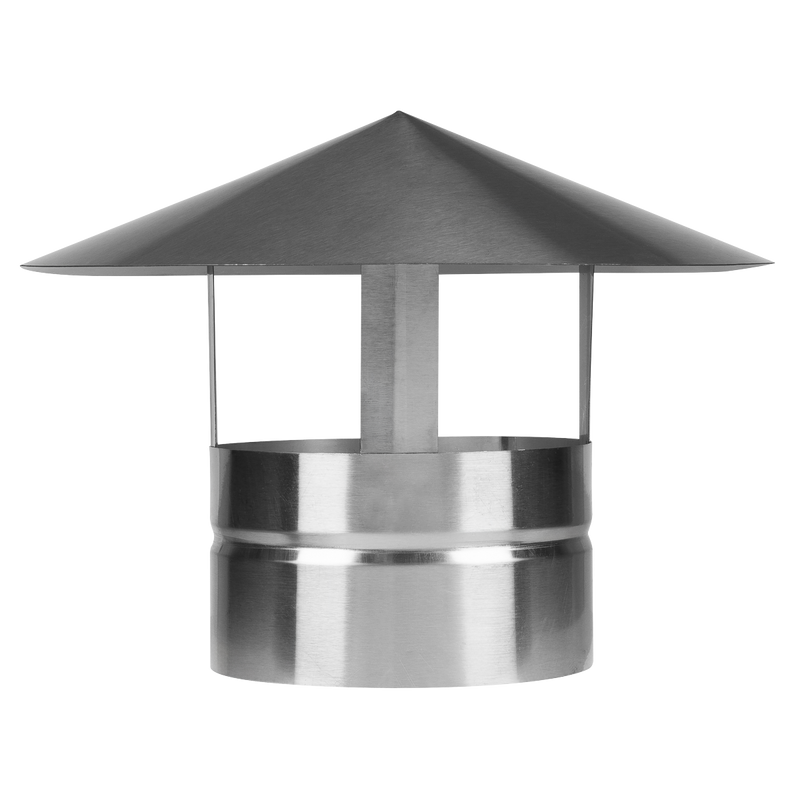 SEALEY ABI1700AK4 Stainless Steel Exhaust/Flue Rain Cap for ABI1700 150mm