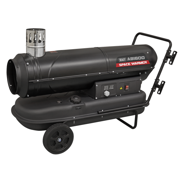 SEALEY ABI600 Space Warmer¨ Indirect Kerosene/Diesel Heater with Wheels 68,000Btu/hr
