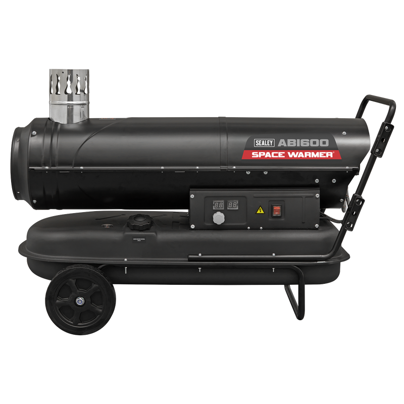 SEALEY ABI600 Space Warmer¨ Indirect Kerosene/Diesel Heater with Wheels 68,000Btu/hr