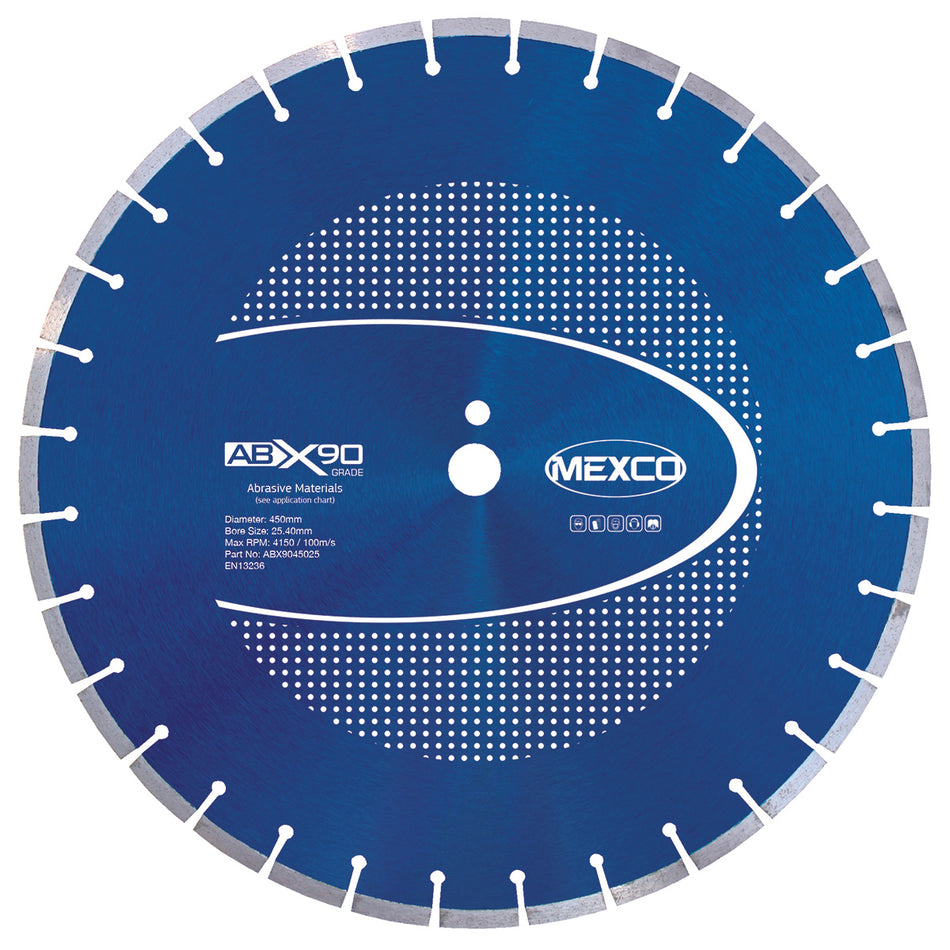 Mexco ABX9045025 450MM ABRASIVE MATERIALS X90 GRADE
