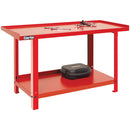 Clarke 7637722 CWB1551E 1.5m Engineers' Steel Workbench