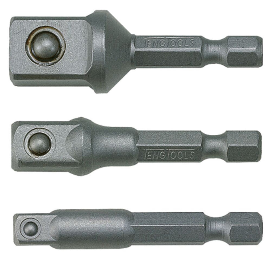 Teng Tools ACCSDA1412 Bit Adaptor 1/4" Hex Drive 1/2" Male