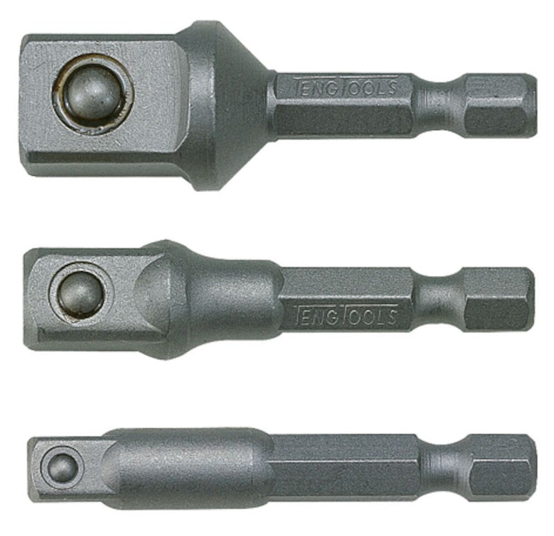 Teng Tools ACCSDA1412 Bit Adaptor 1/4" Hex Drive 1/2" Male