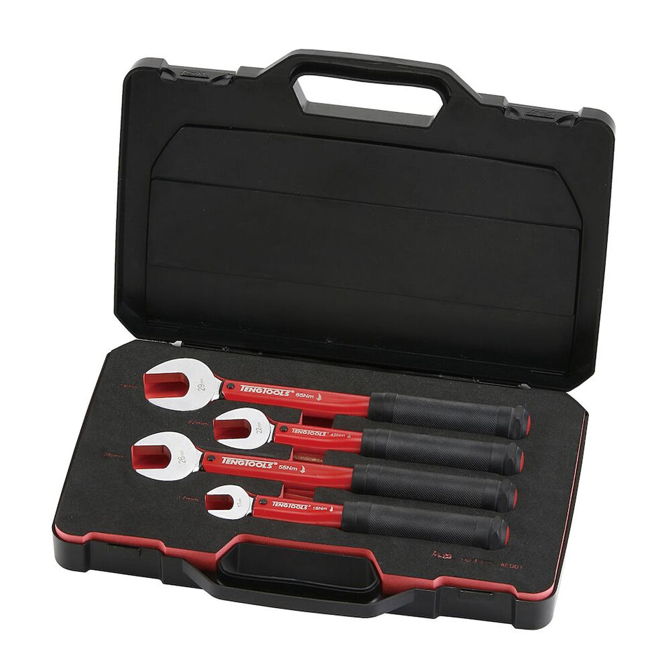 Teng Tools ACD01 Torque Spanner Set Air Conditioning 4 Pieces