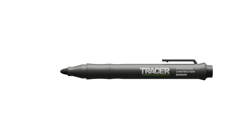 TRACER ACF-MK3 3pc Clog Free Marker Kit w/ 1x Black, 1x Blue, 1x Red Clog Free Marker & TRACER ACF-MK3 Site Holsters