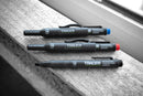 TRACER ACF-MK3 3pc Clog Free Marker Kit w/ 1x Black, 1x Blue, 1x Red Clog Free Marker & TRACER ACF-MK3 Site Holsters