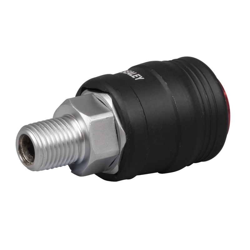 Sealey ACH01 High Flow Coupling Body Male 1/4"BSPT