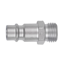 Sealey ACH04 High Flow Screwed Adaptor Male 1/4"BSPT - Pack of 5