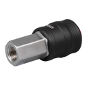 Sealey ACH13 High Flow Coupling Body Female 1/4"BSPT