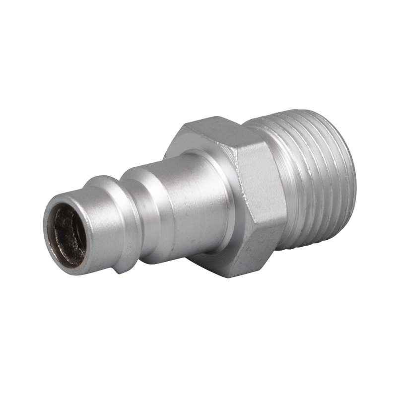 Sealey ACH19 High Flow Screwed Adaptor Male 3/8"BSPT - Pack of 5