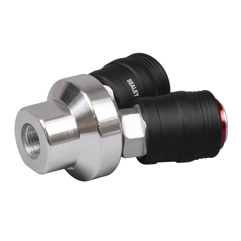 Sealey ACH55 High Flow Twin Coupling Body Female Thread 1/4"BSPT