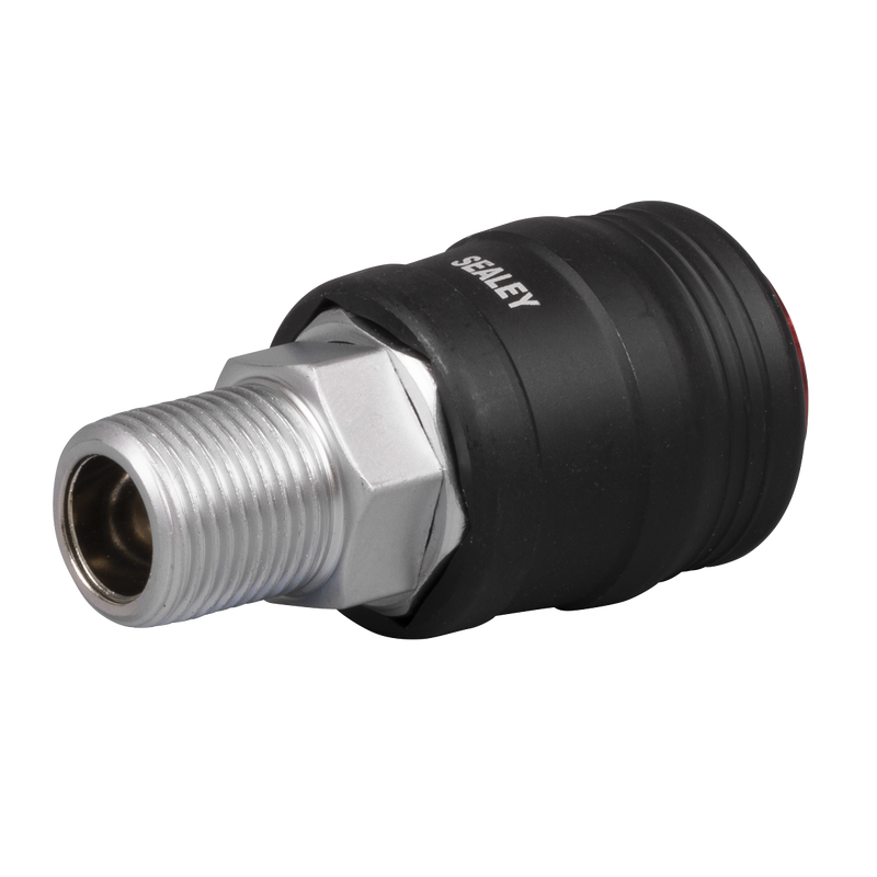 Sealey ACH62 High Flow Coupling Body Male 3/8"BSPT