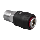 Sealey ACH63 High Flow Coupling Body Male 1/2"BSPT