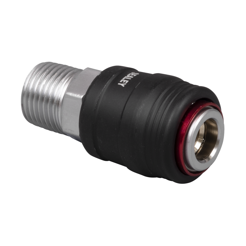 Sealey ACH63 High Flow Coupling Body Male 1/2"BSPT