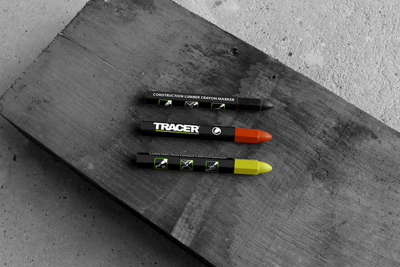 TRACER ACM1 12pc Crayon Marker Set - Black