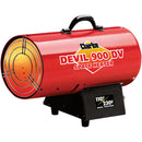 Clarke 6920175 DEVIL900DV 24.9kW Dual Voltage Propane Gas Space Heater (110V/230V)