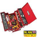 Clarke 1801641 CHT641 199 piece DIY Tool Kit with Cantilever Tool Box