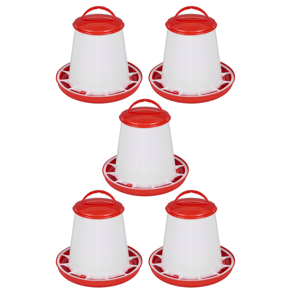 SEALEY AFT025 Poultry Feeder 1.5kg - Pack of 5