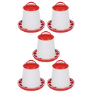 SEALEY AFT025 Poultry Feeder 1.5kg - Pack of 5