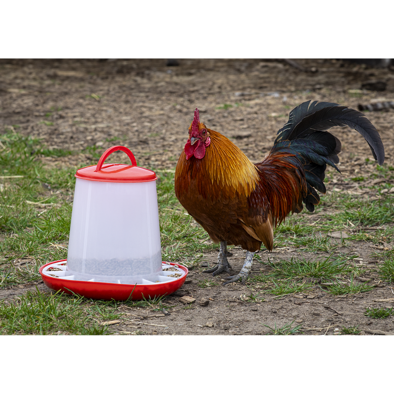 SEALEY AFT033 Poultry Feeder 3kg - Pack of 3