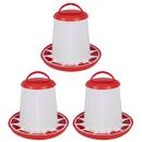 SEALEY AFT033 Poultry Feeder 3kg - Pack of 3