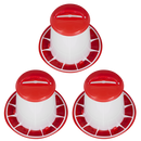 SEALEY AFT033 Poultry Feeder 3kg - Pack of 3