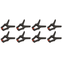 SEALEY AK038 Spring Clamp Set 45mm 8pc