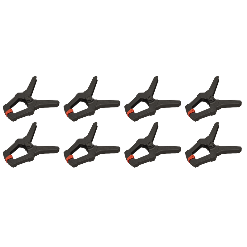 SEALEY AK038 Spring Clamp Set 45mm 8pc