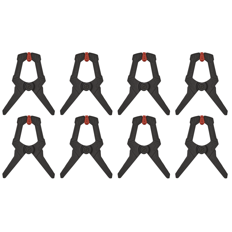 SEALEY AK038 Spring Clamp Set 45mm 8pc