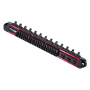 Sealey AK27096 Socket & Bit Retaining Rail 1/4"Sq Drive