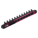 Sealey AK27097 Socket & Bit Retaining Rail 3/8"Sq Drive