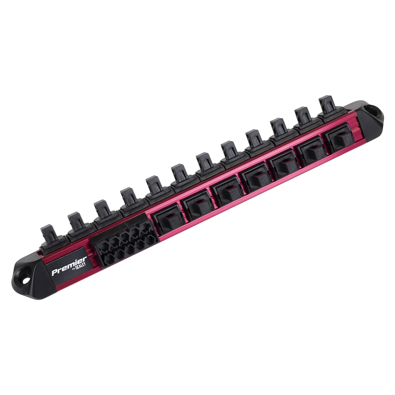 Sealey AK27097 Socket & Bit Retaining Rail 3/8"Sq Drive