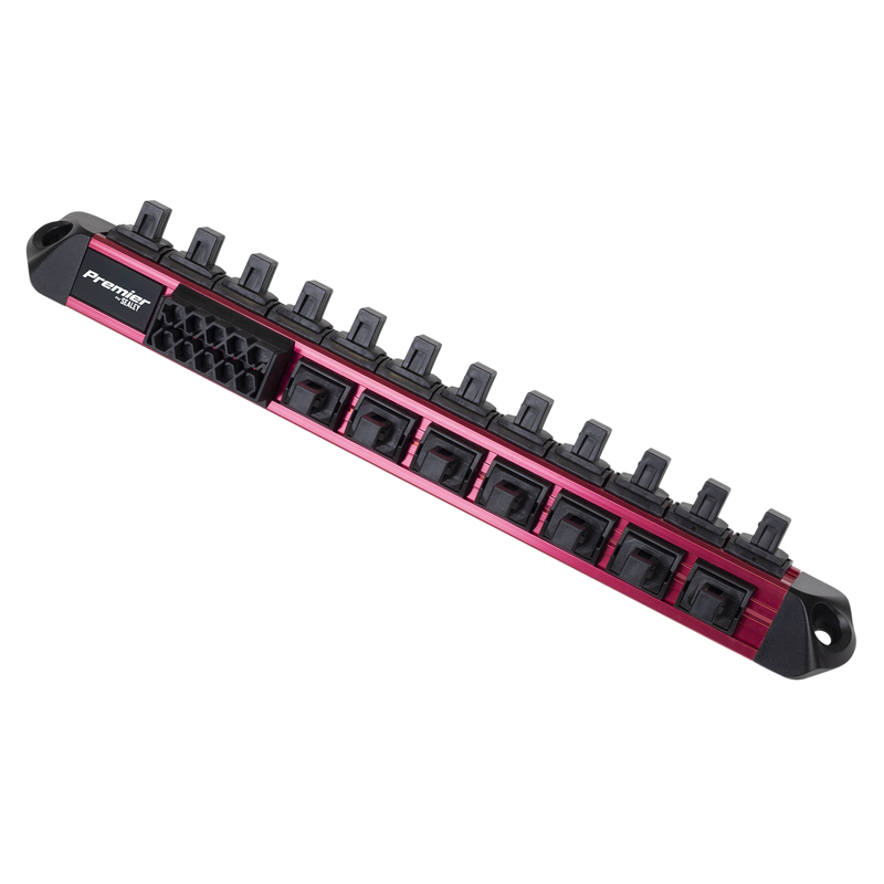 Sealey AK27097 Socket & Bit Retaining Rail 3/8"Sq Drive