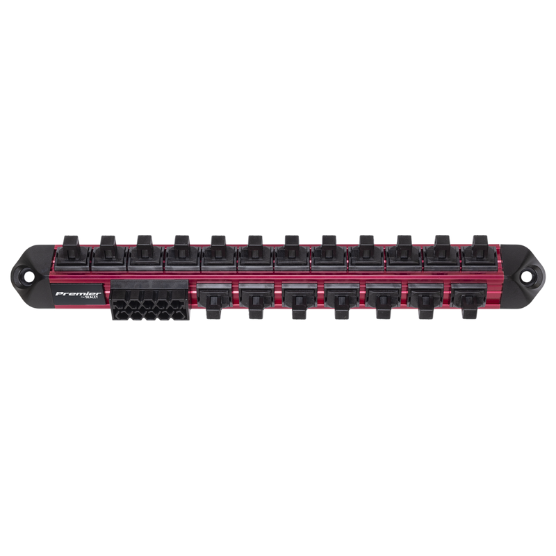Sealey AK27097 Socket & Bit Retaining Rail 3/8"Sq Drive