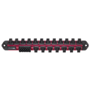 Sealey AK27098 Socket & Bit Retaining Rail 1/2"Sq Drive