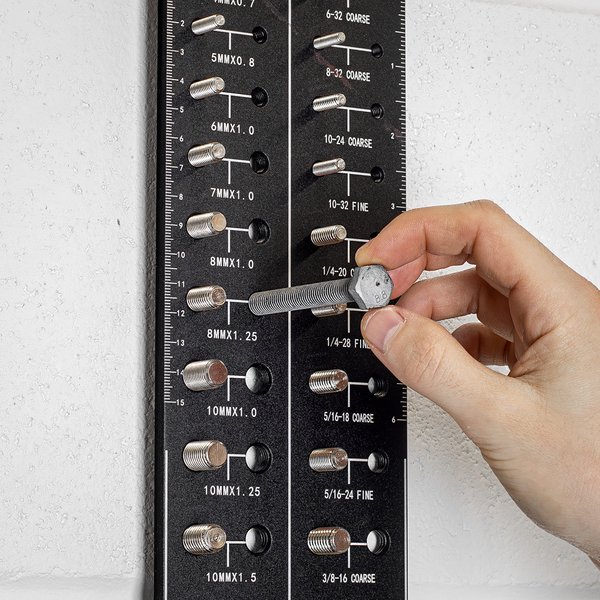 SEALEY AK28 Metric/Imperial Nut & Bolt Thread Checker