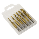 SEALEY AK3025 Combination Drill & Tap Bit Set 6pc