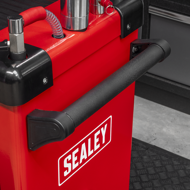 Sealey AK470DX Mobile Multifunction Oil Station with 61pc Tool Set